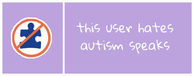 this user hates autism speaks